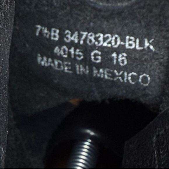 FRYE  Cara Roper Black Leather Ankle Boots - Women’s Sz 7.5 - Picture 15 of 16